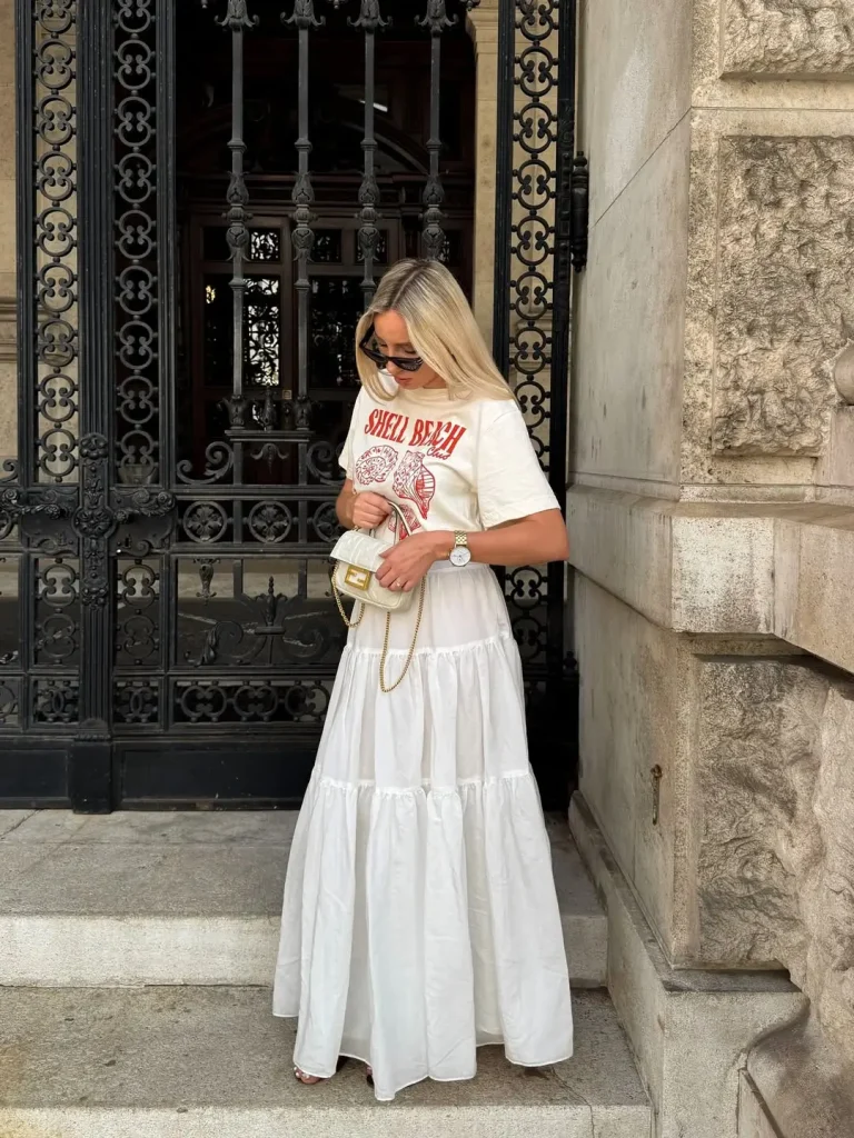 Maxi Skirt Outfits Summer 2026: Effortless Aesthetic & Modest Style Ideas