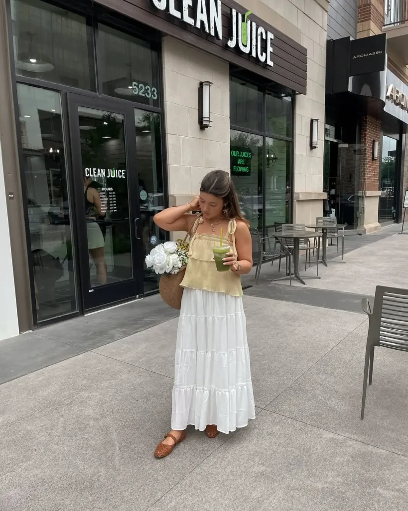 Maxi Skirt Outfits Summer 2026: Effortless Aesthetic & Modest Style Ideas