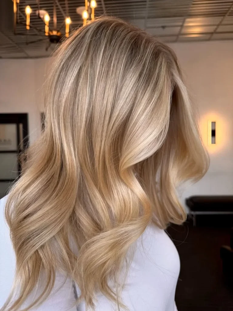Pretty Summer Champagne Honey Blonde Hair Color Ideas for 2026