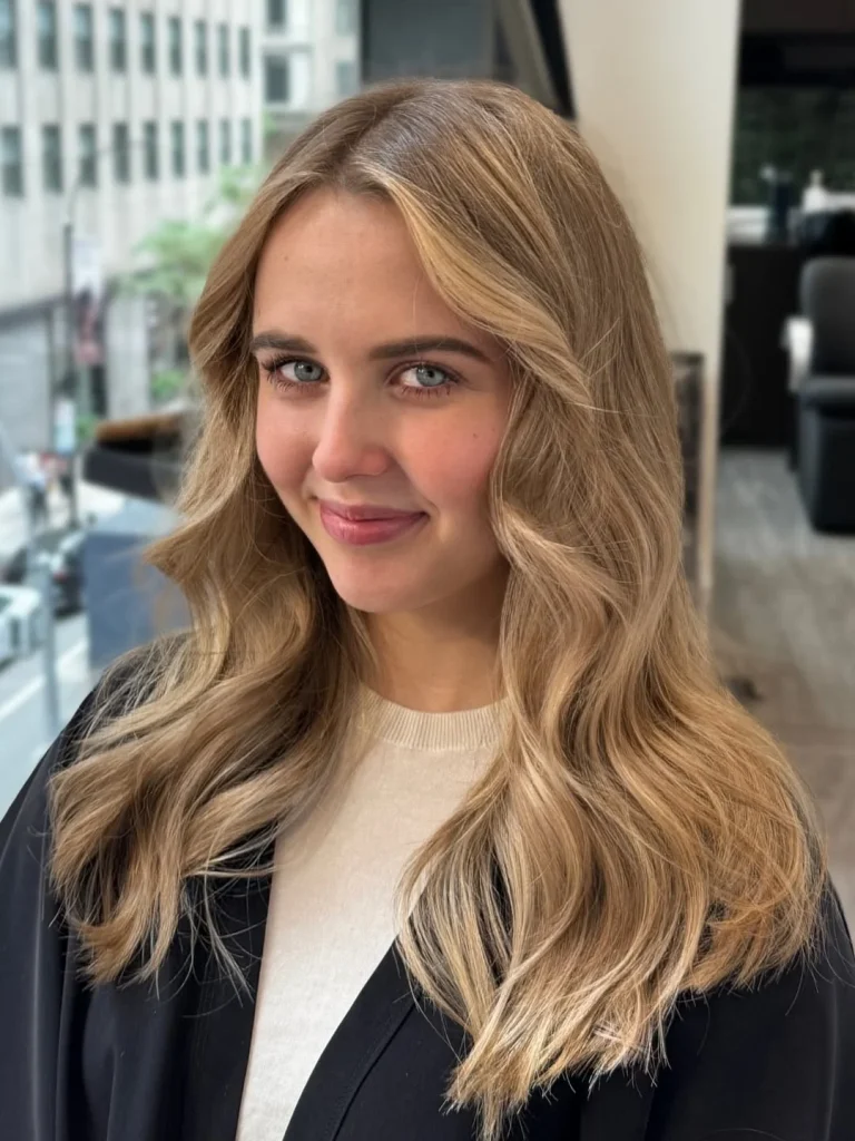 Pretty Summer Champagne Honey Blonde Hair Color Ideas for 2026