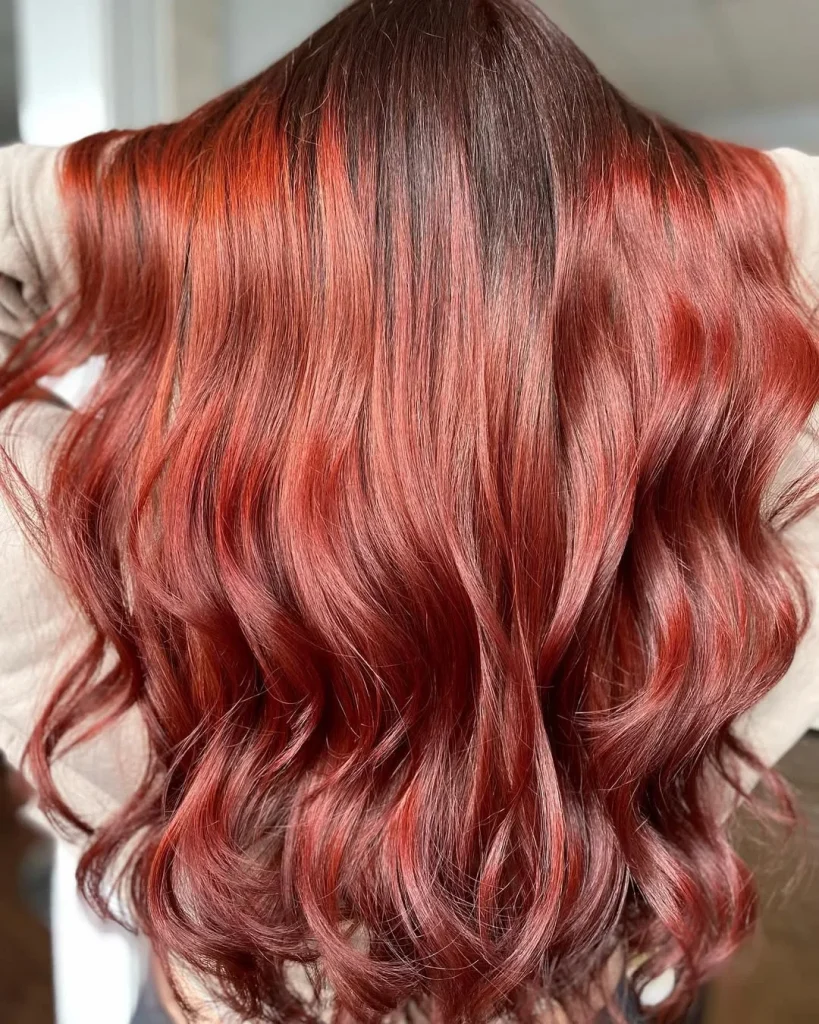 Salon Summer Burnt Sienna Hair Color Ideas for 2026