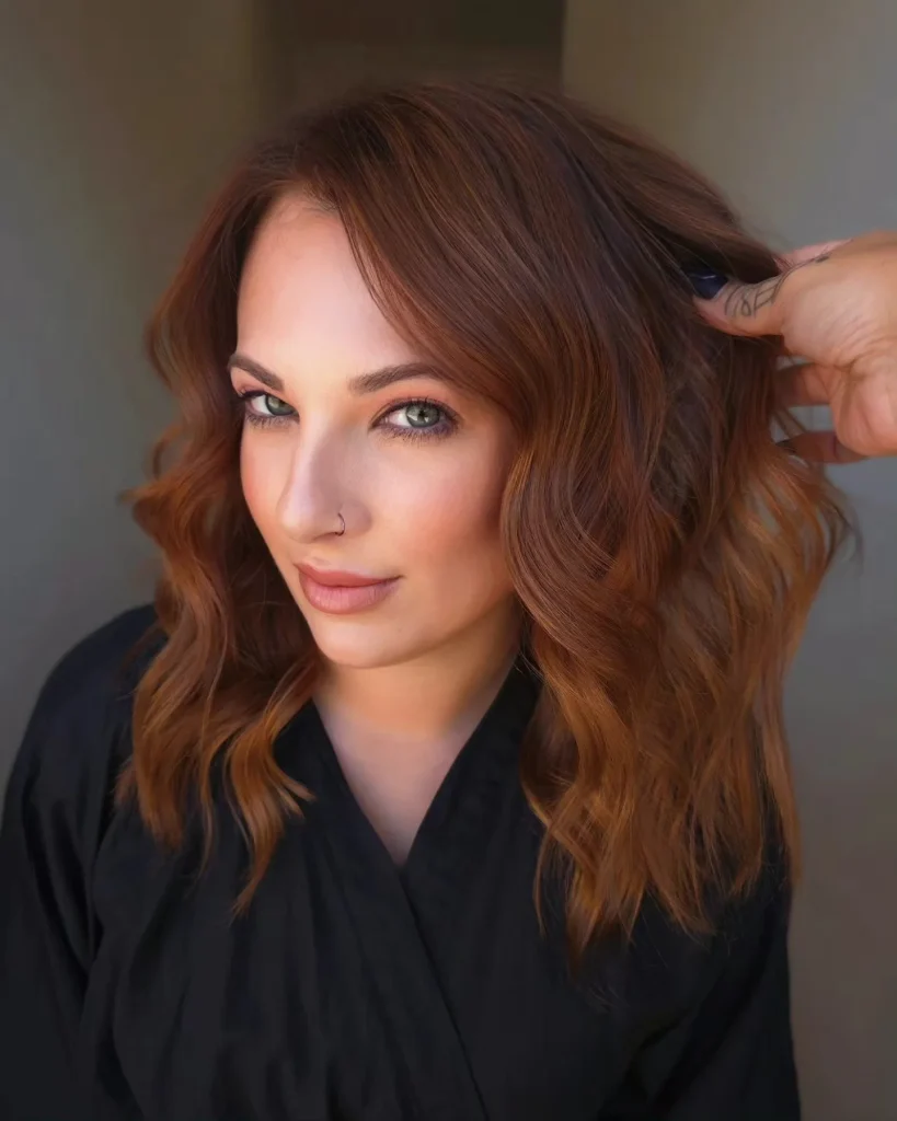 Salon Summer Burnt Sienna Hair Color Ideas for 2026