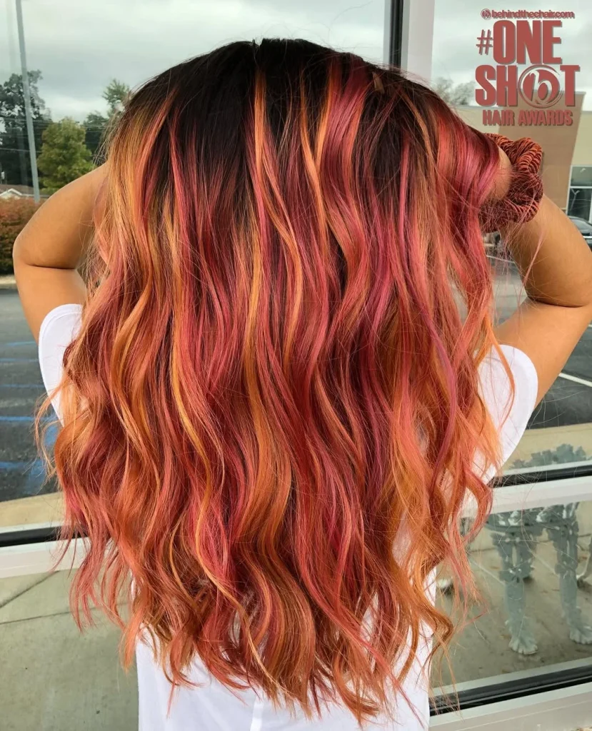 Salon Summer Burnt Sienna Hair Color Ideas for 2026