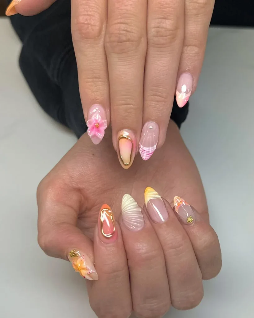 Summer Beach Nails 2026: 24 Tropical & Coastal Nail Ideas for the Perfect Summer Manicure