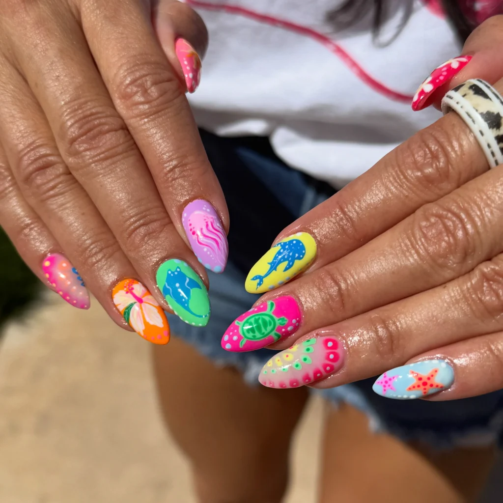 Summer Beach Nails 2026: 24 Tropical & Coastal Nail Ideas for the Perfect Summer Manicure