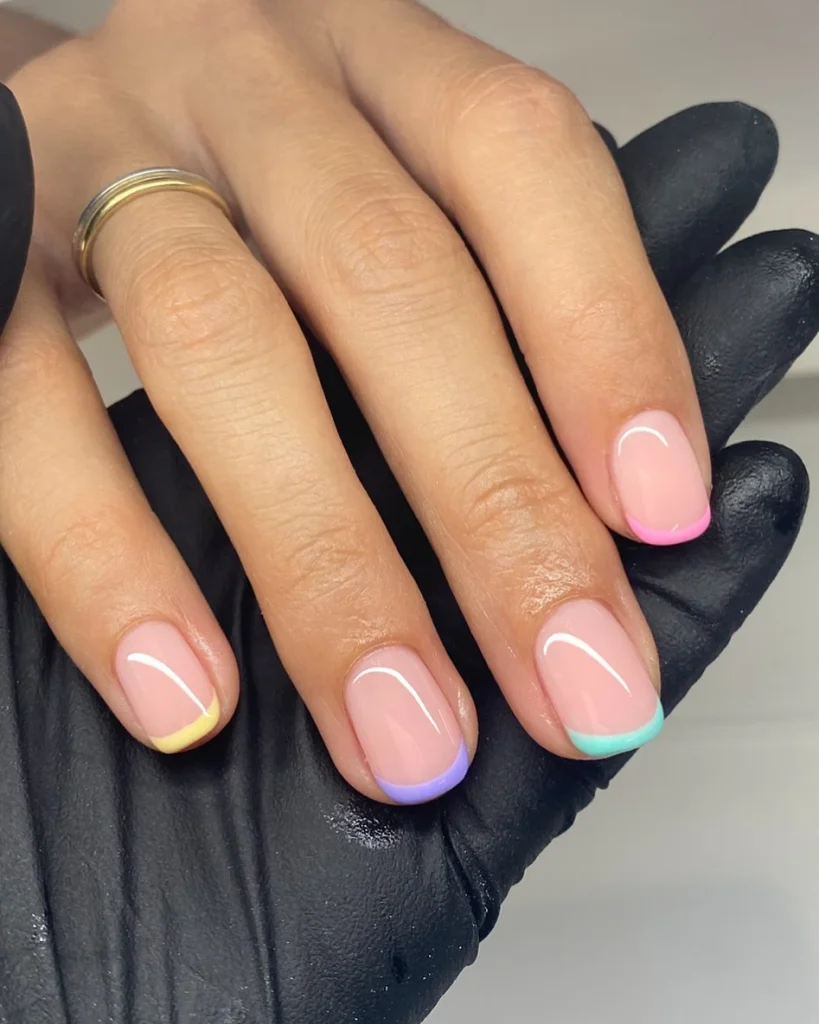 Summer French Tip Nails 2026:  Chic Ideas for Almond, Square & Colourful Nails