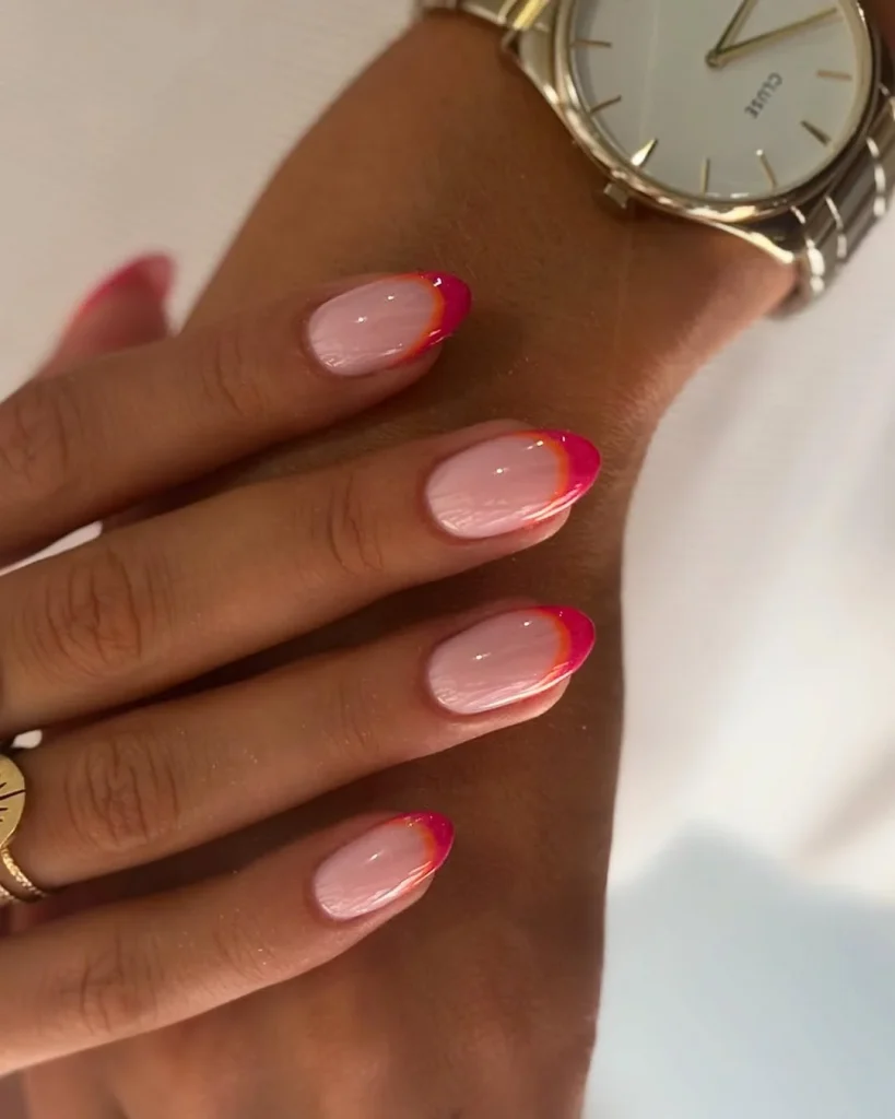 Summer French Tip Nails 2026:  Chic Ideas for Almond, Square & Colourful Nails