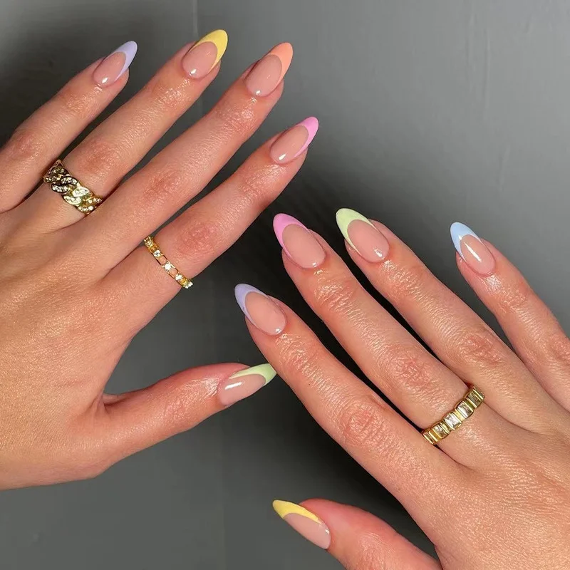 Summer French Tip Nails 2026:  Chic Ideas for Almond, Square & Colourful Nails