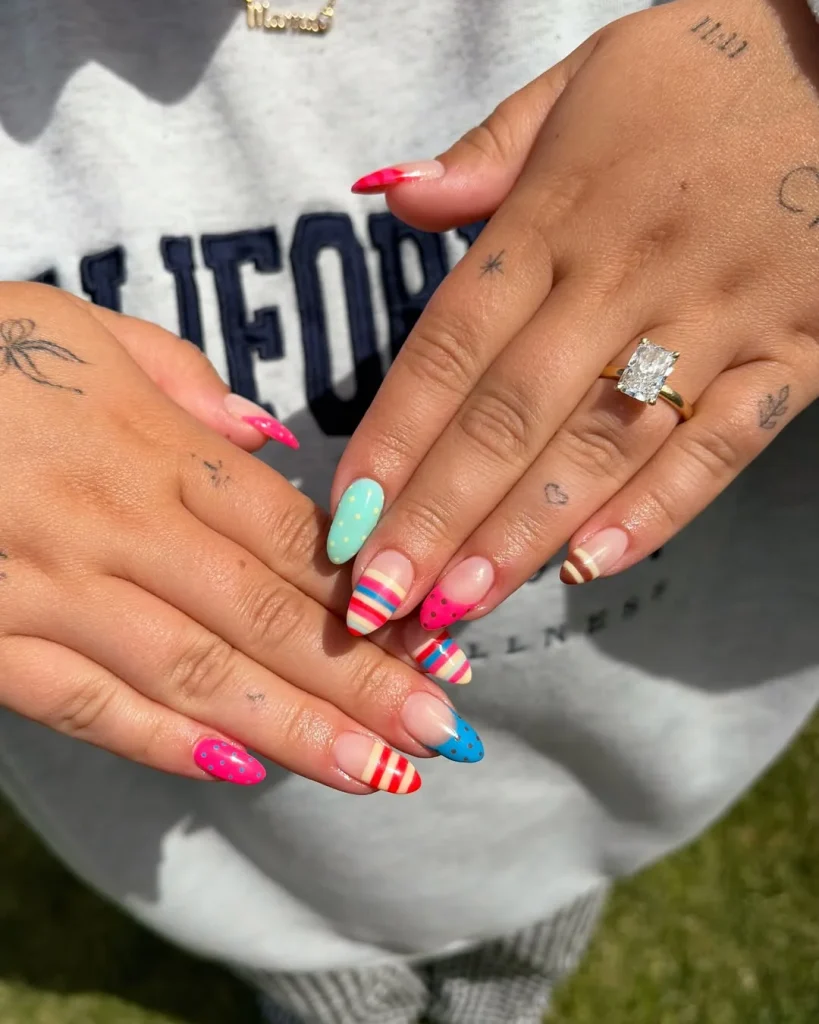 Funky Summer Nails 2026 That Are Bold, Colorful & Totally Unique
