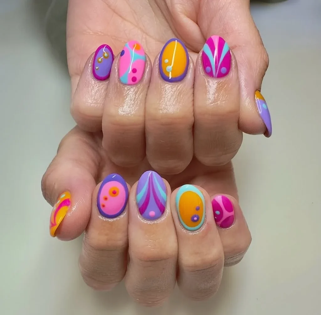 Funky Summer Nails 2026 That Are Bold, Colorful & Totally Unique
