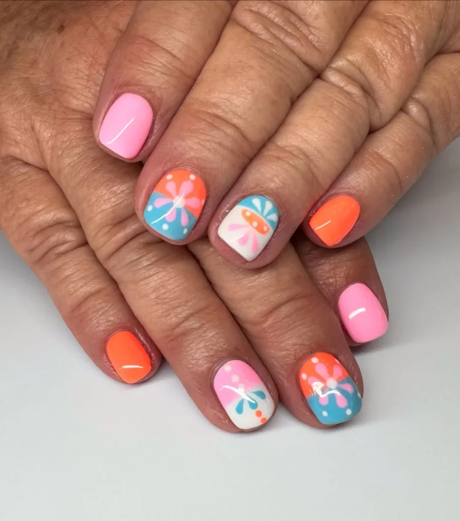 Funky Summer Nails 2026 That Are Bold, Colorful & Totally Unique