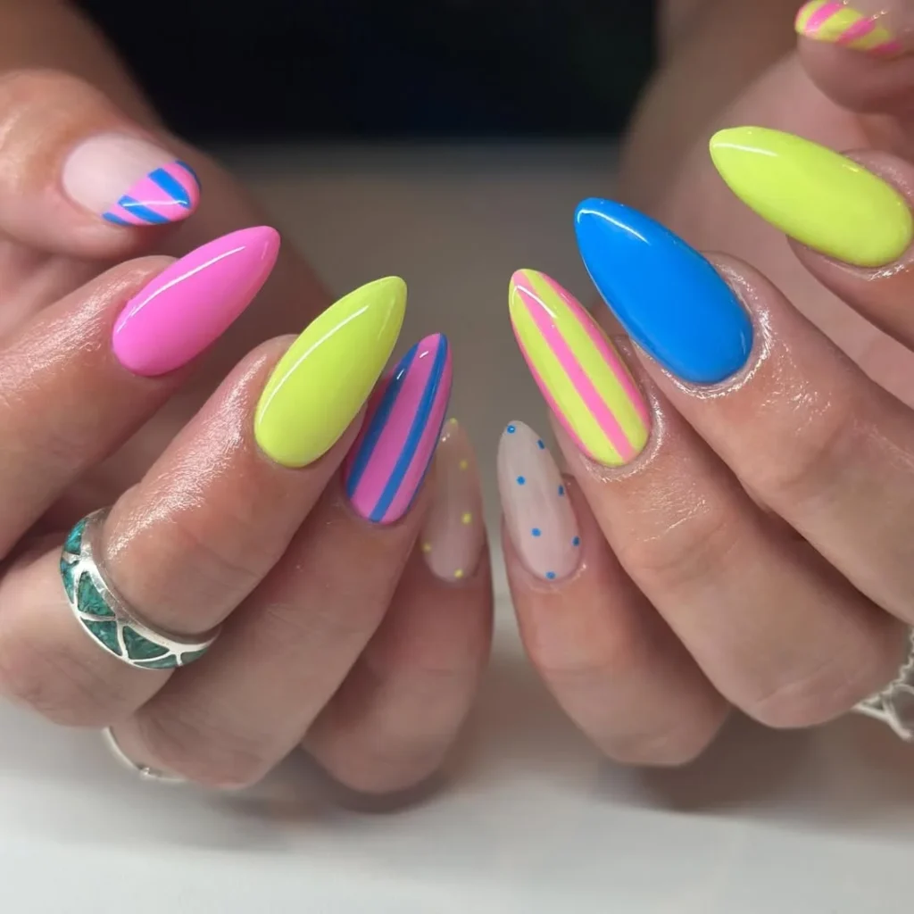 Funky Summer Nails 2026 That Are Bold, Colorful & Totally Unique