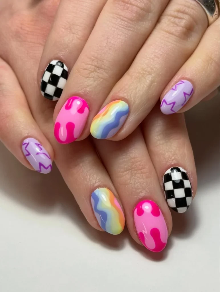 Funky Summer Nails 2026 That Are Bold, Colorful & Totally Unique