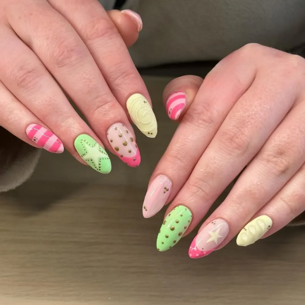 Funky Summer Nails 2026 That Are Bold, Colorful & Totally Unique