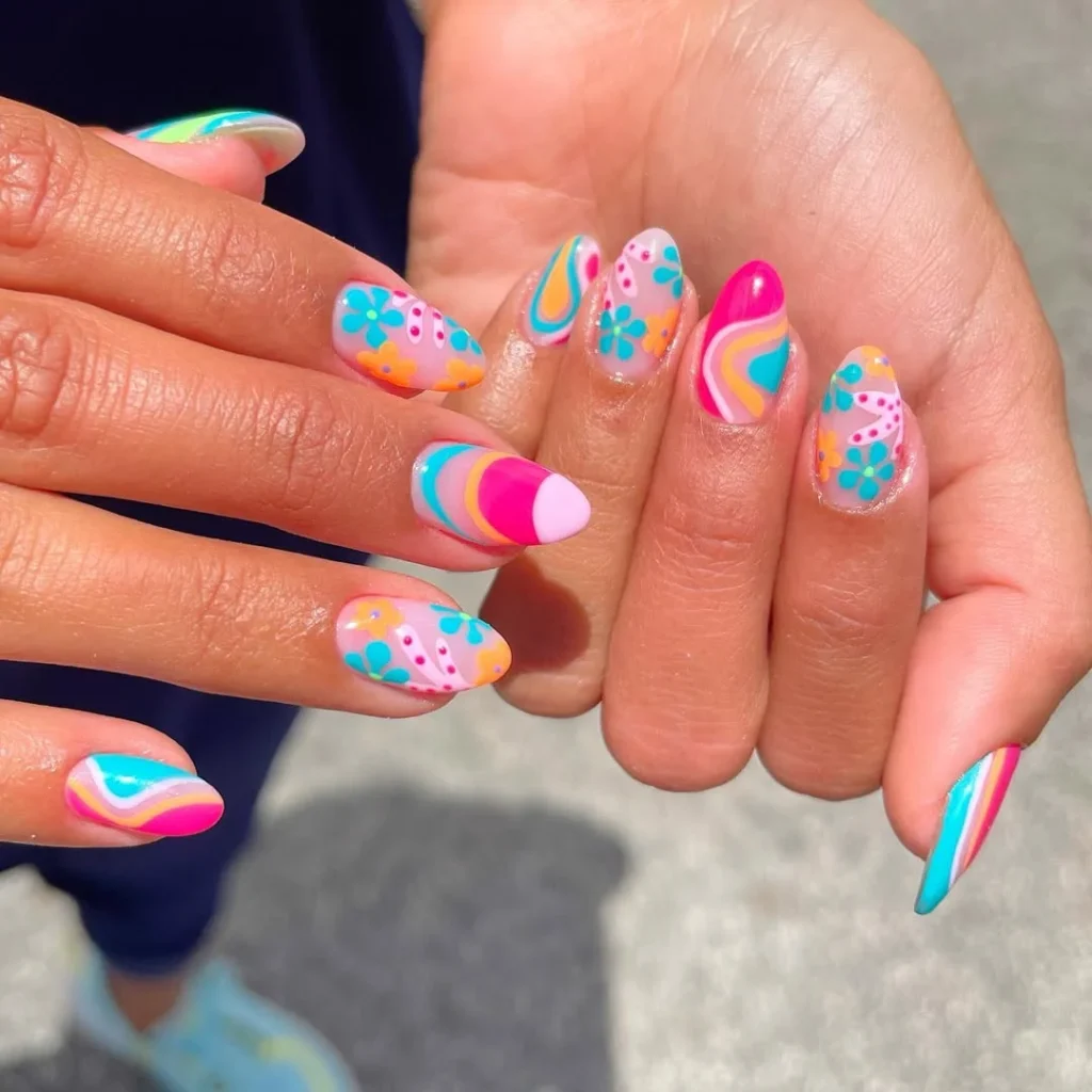Funky Summer Nails 2026 That Are Bold, Colorful & Totally Unique