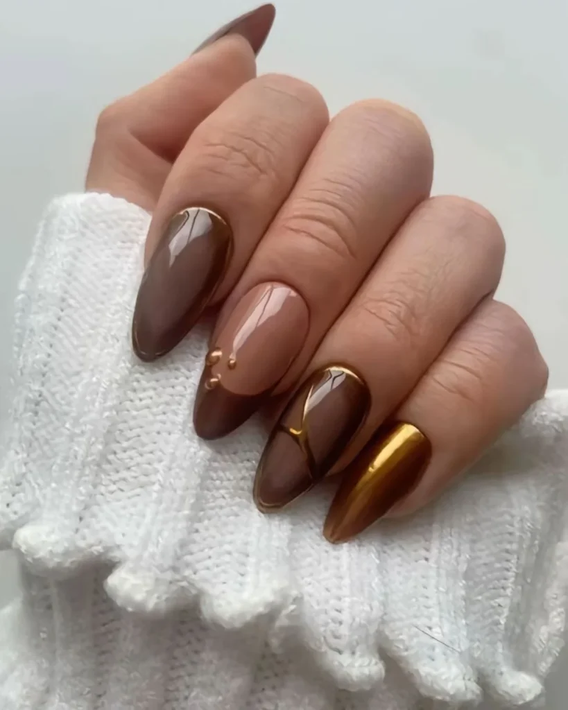 Fall Almond Nails: 26 Cozy and Elegant Designs to Wear All Season