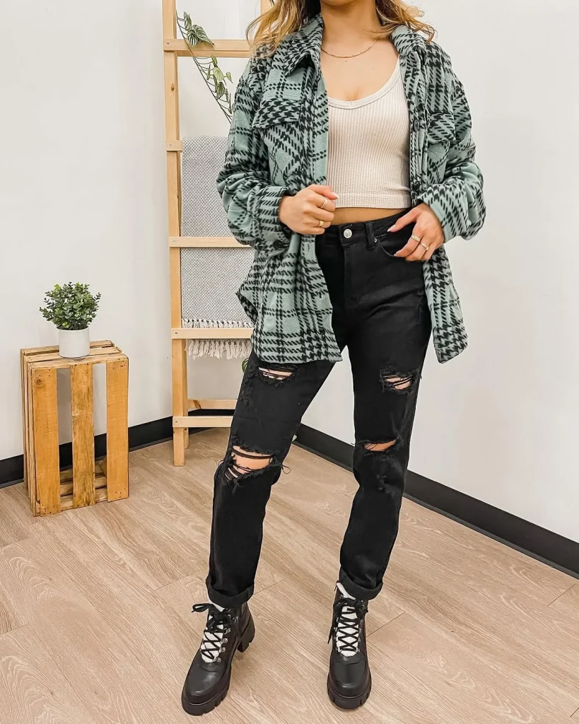 Fall Flannel Shirt Outfit Women 2026: 24 Cozy & Stylish Looks to Wear All Season