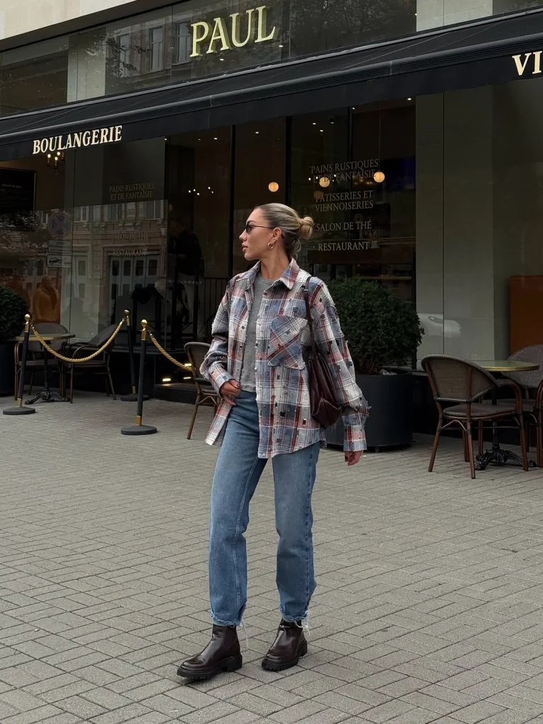 Fall Flannel Shirt Outfit Women 2026: 24 Cozy & Stylish Looks to Wear All Season