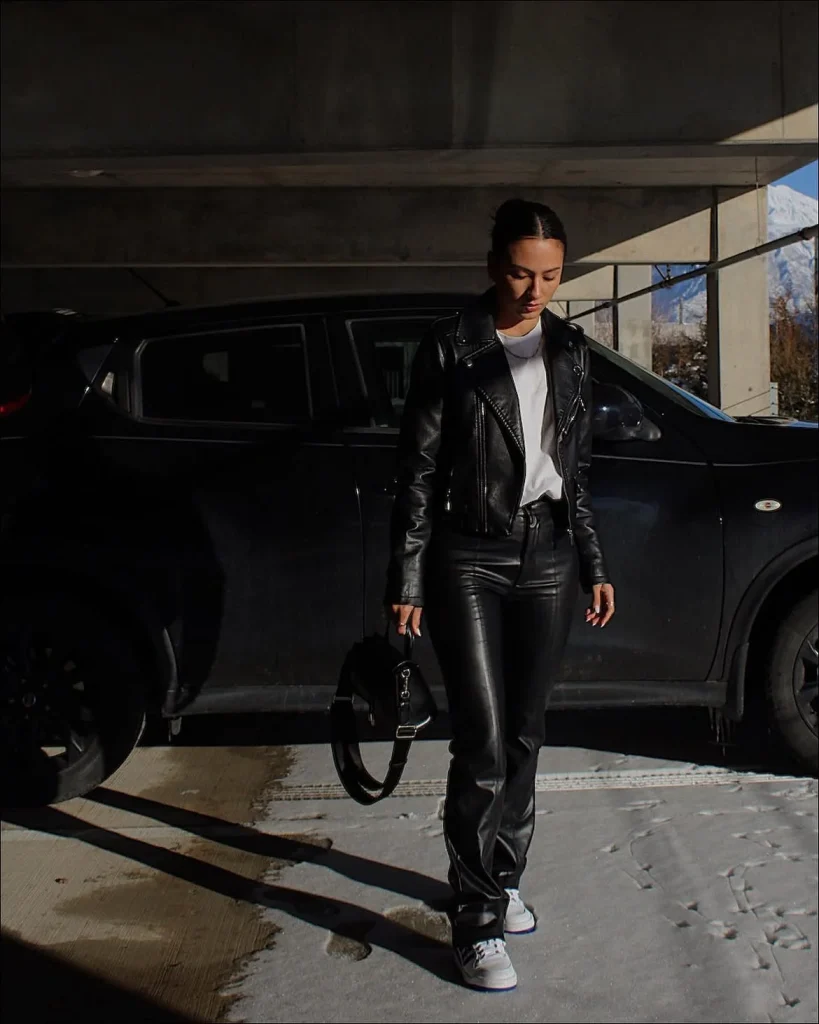 25 Fall Outfits With Leather Pants 2026 That Make Every Autumn Look Effortlessly Chic