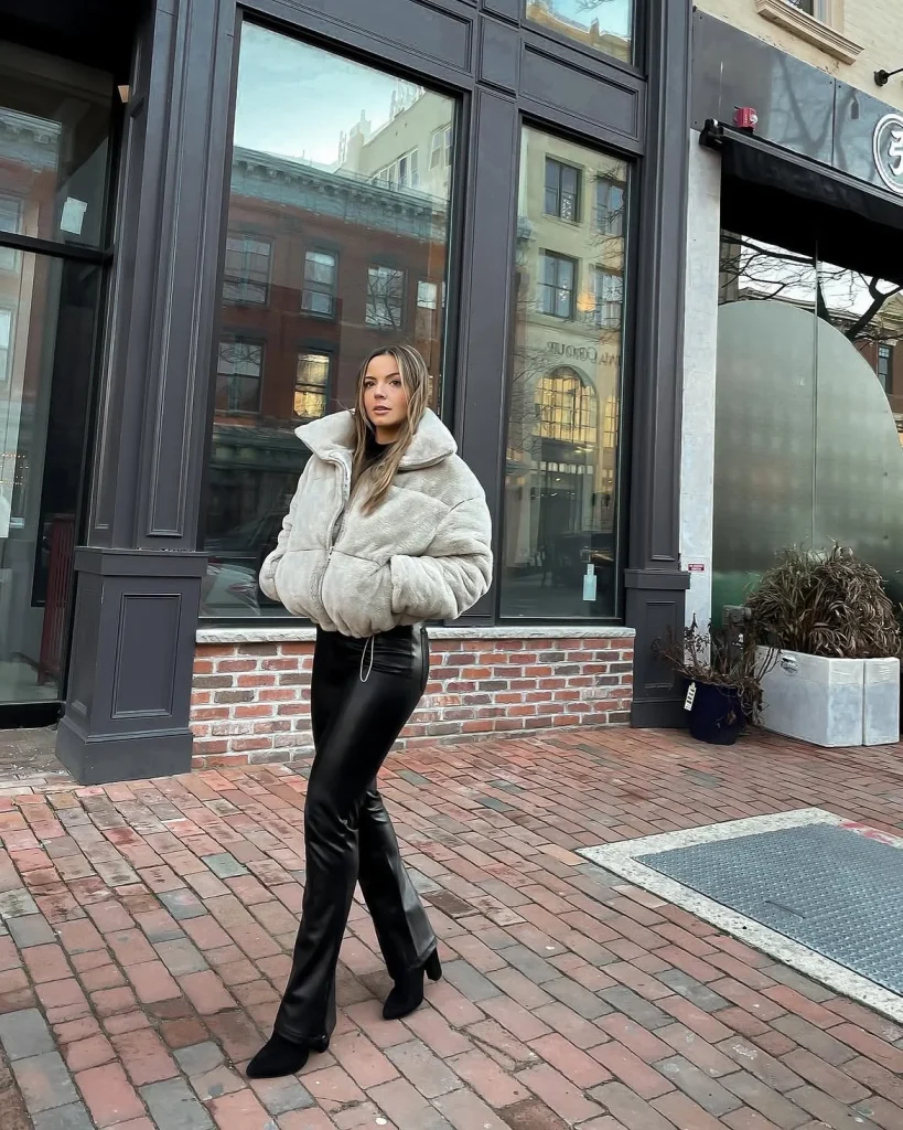 25 Fall Outfits With Leather Pants 2026 That Make Every Autumn Look Effortlessly Chic