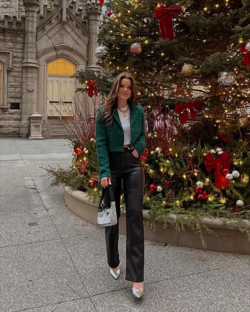 25 Fall Outfits With Leather Pants 2026 That Make Every Autumn Look Effortlessly Chic