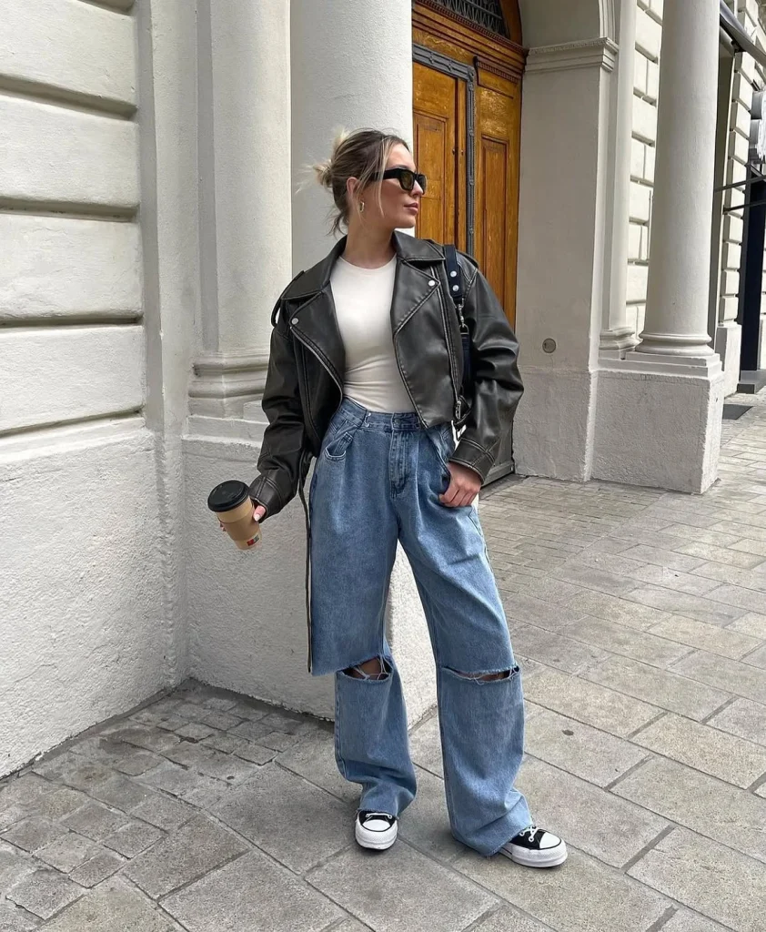 Leather Jacket Outfits Women 2026: 24 Chic & Casual Looks You'll Want to Wear All Season