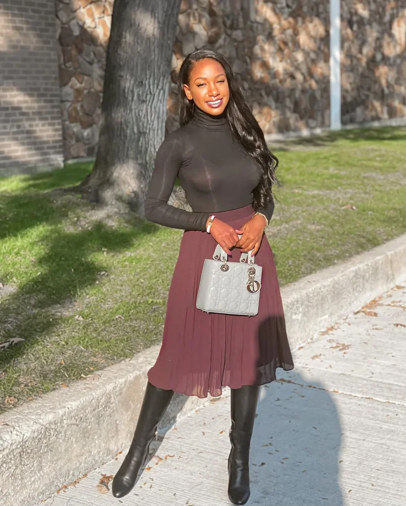 Midi Skirt Fall Outfit 2026: 25 Chic & Effortless Looks You'll Want to Wear All Season