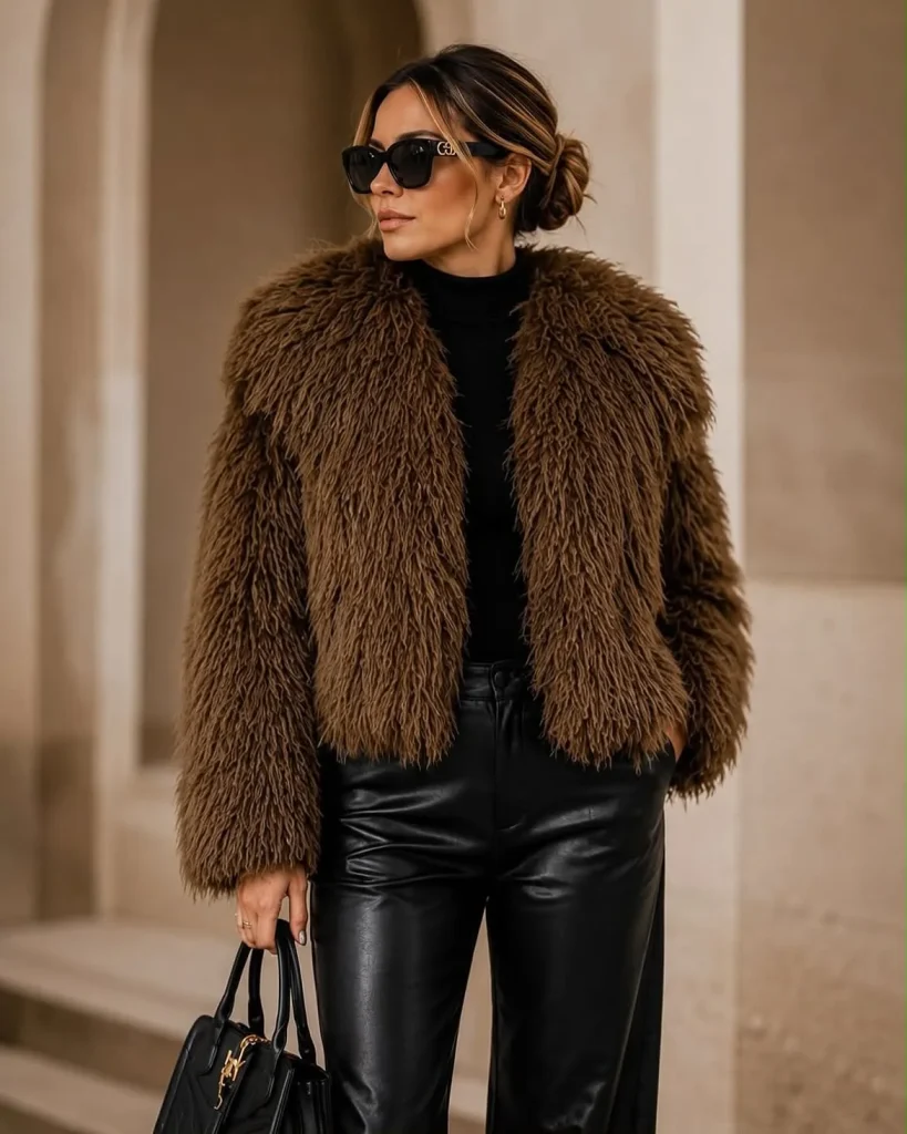 Shaggy Jacket: 25 Chic Outfit Ideas to Elevate Your Winter Style
