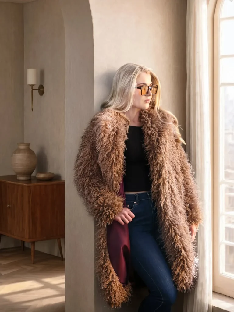 Shaggy Jacket: 25 Chic Outfit Ideas to Elevate Your Winter Style