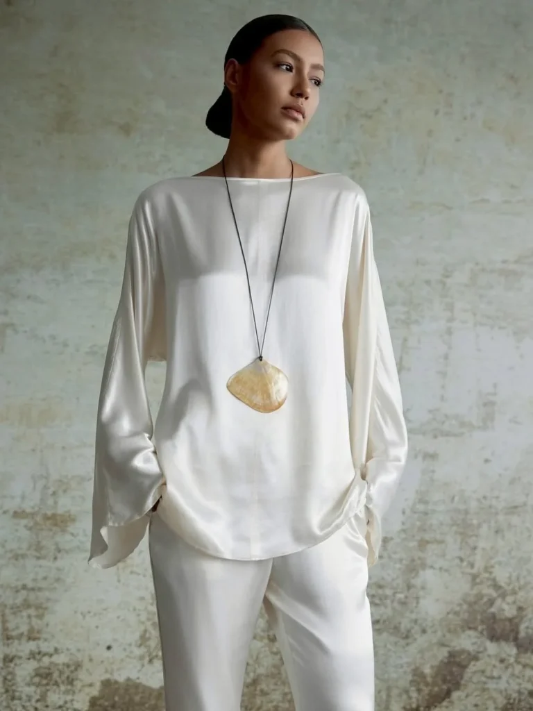 Silk Long Sleeve Blouse Outfit Fall 2026:  Elegant Outfit Ideas for Every Occasion