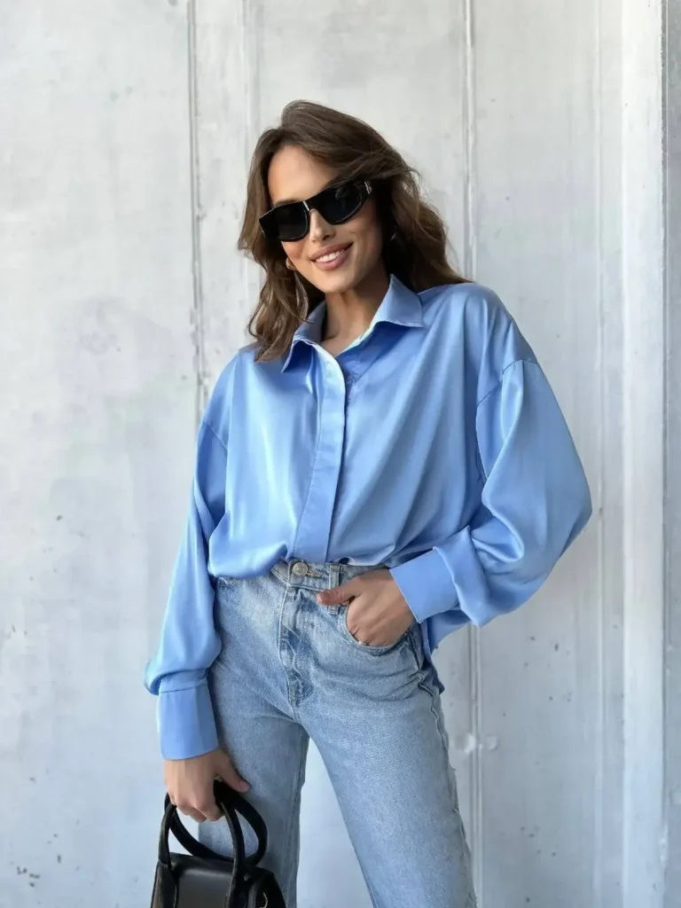 Silk Long Sleeve Blouse Outfit Fall 2026:  Elegant Outfit Ideas for Every Occasion