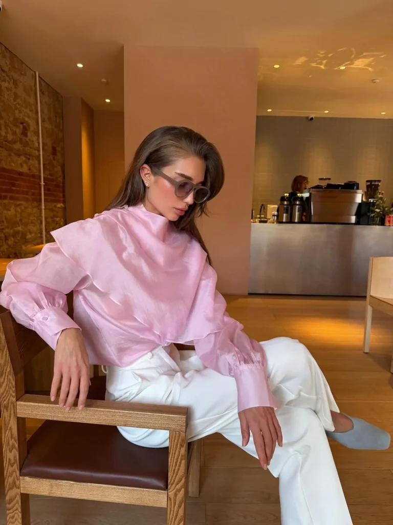 Silk Long Sleeve Blouse Outfit Fall 2026:  Elegant Outfit Ideas for Every Occasion