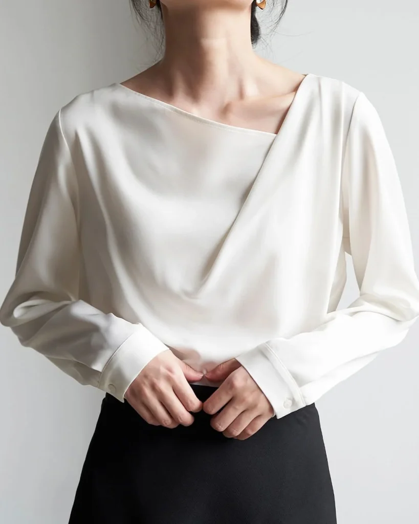 Silk Long Sleeve Blouse Outfit Fall 2026:  Elegant Outfit Ideas for Every Occasion