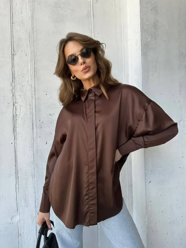 Silk Long Sleeve Blouse Outfit Fall 2026:  Elegant Outfit Ideas for Every Occasion