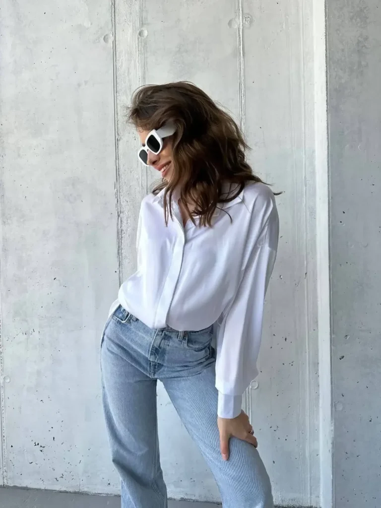 Silk Long Sleeve Blouse Outfit Fall 2026:  Elegant Outfit Ideas for Every Occasion