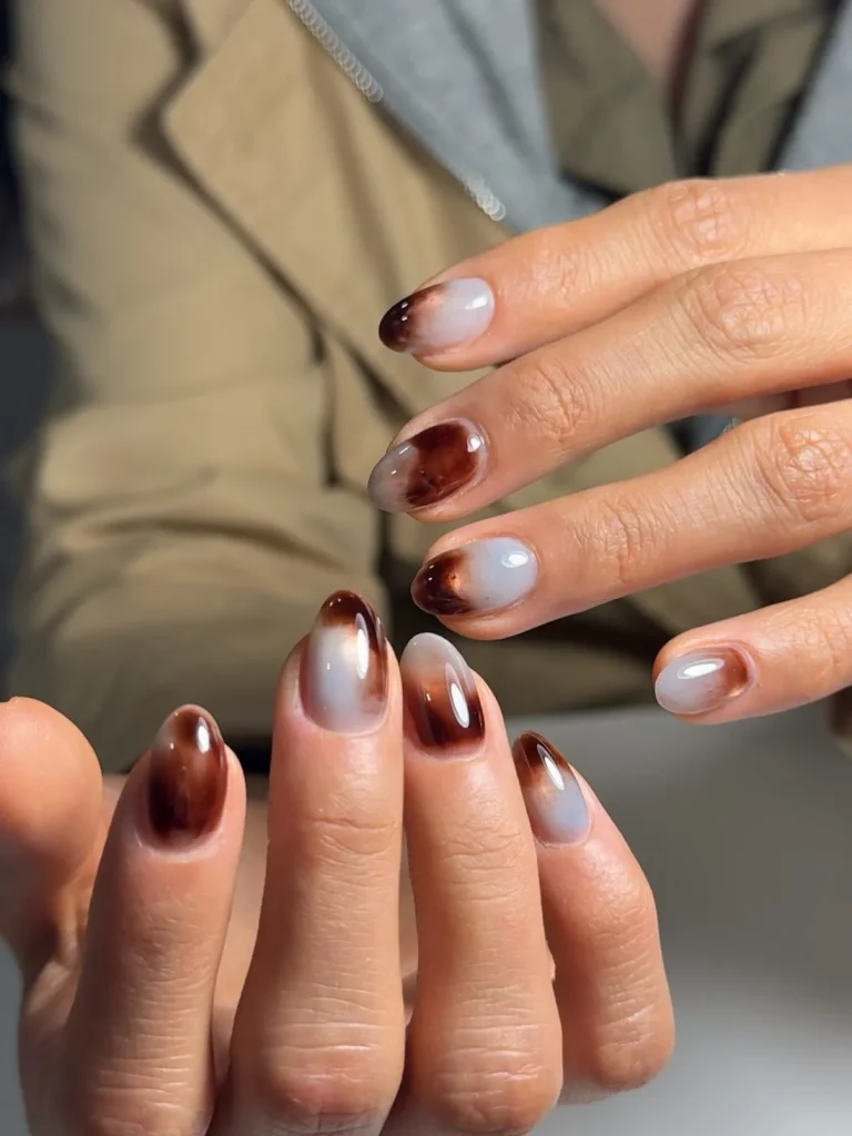 Brown Fall Nails: 26 Cozy & Chic Manicure Ideas to Try in 2026