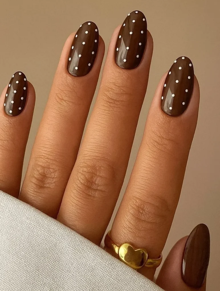 Brown Fall Nails: 26 Cozy & Chic Manicure Ideas to Try in 2026