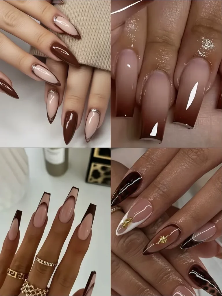 Brown Fall Nails: 26 Cozy & Chic Manicure Ideas to Try in 2026