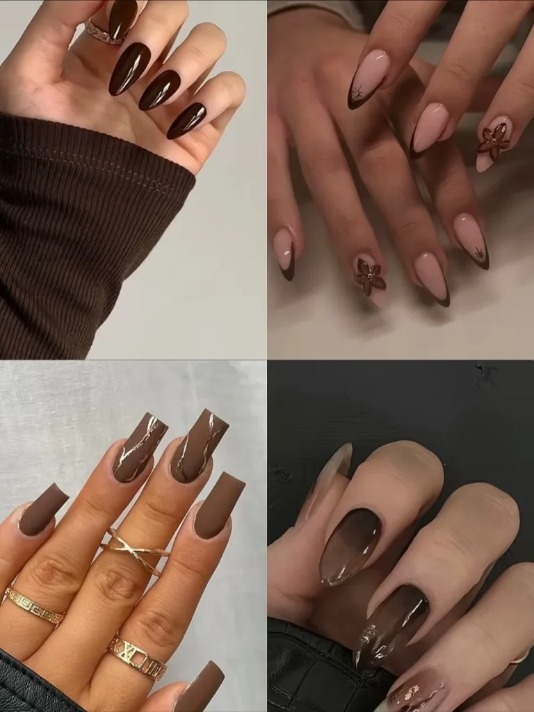 Brown Fall Nails: 26 Cozy & Chic Manicure Ideas to Try in 2026