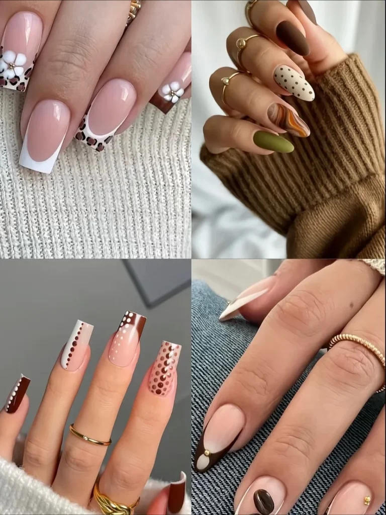 Brown Fall Nails: 26 Cozy & Chic Manicure Ideas to Try in 2026