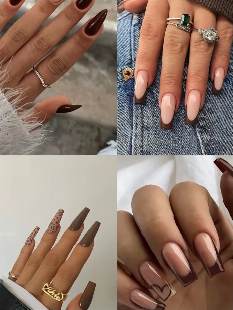 Brown Fall Nails: 26 Cozy & Chic Manicure Ideas to Try in 2026
